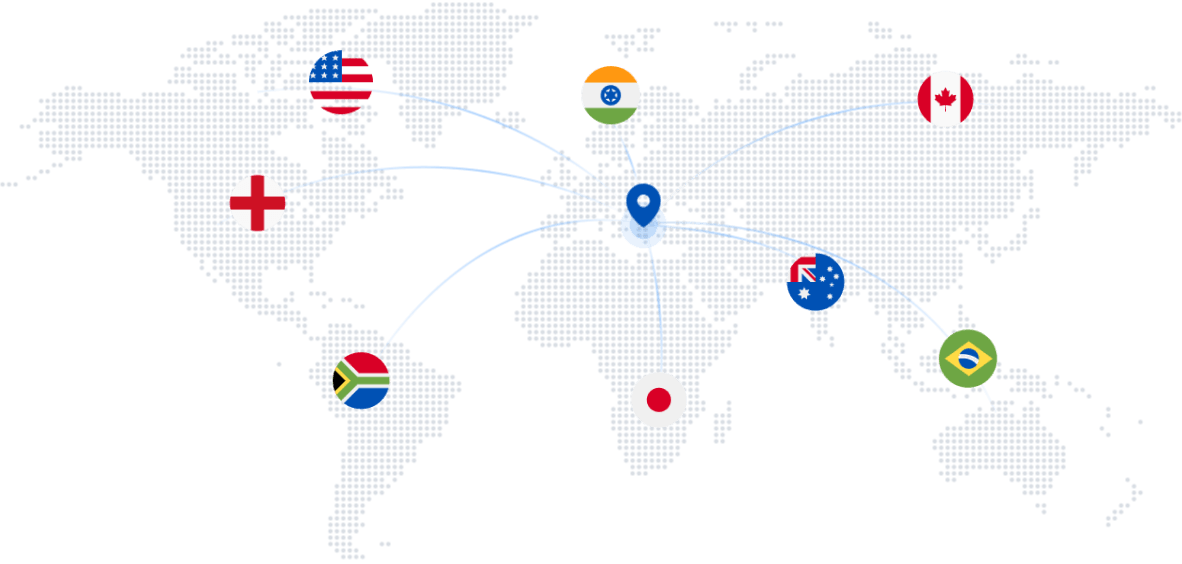 Global Reach Map
